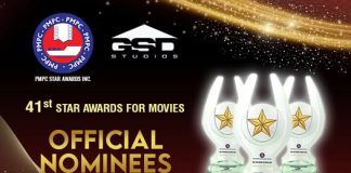 41st STAR AWARDS FOR MOVIES: Official Nominees Revealed 41st Star Awards for Movies