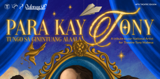 Dulaang UP pays tribute to Tony Mabesa in twin bill ‘Para Kay Tony’ Dulaang UP
