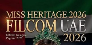 Filipino Pride Takes the Global Stage: Aileen Joyce Santiago Beauty Pageant and Fashion Model Named Official Delegate to Miss Heritage 2026 Beauty Pageant